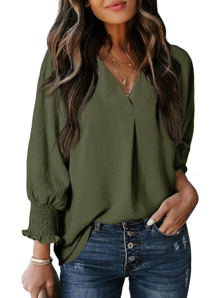 Aurelia | V-neck Blouse